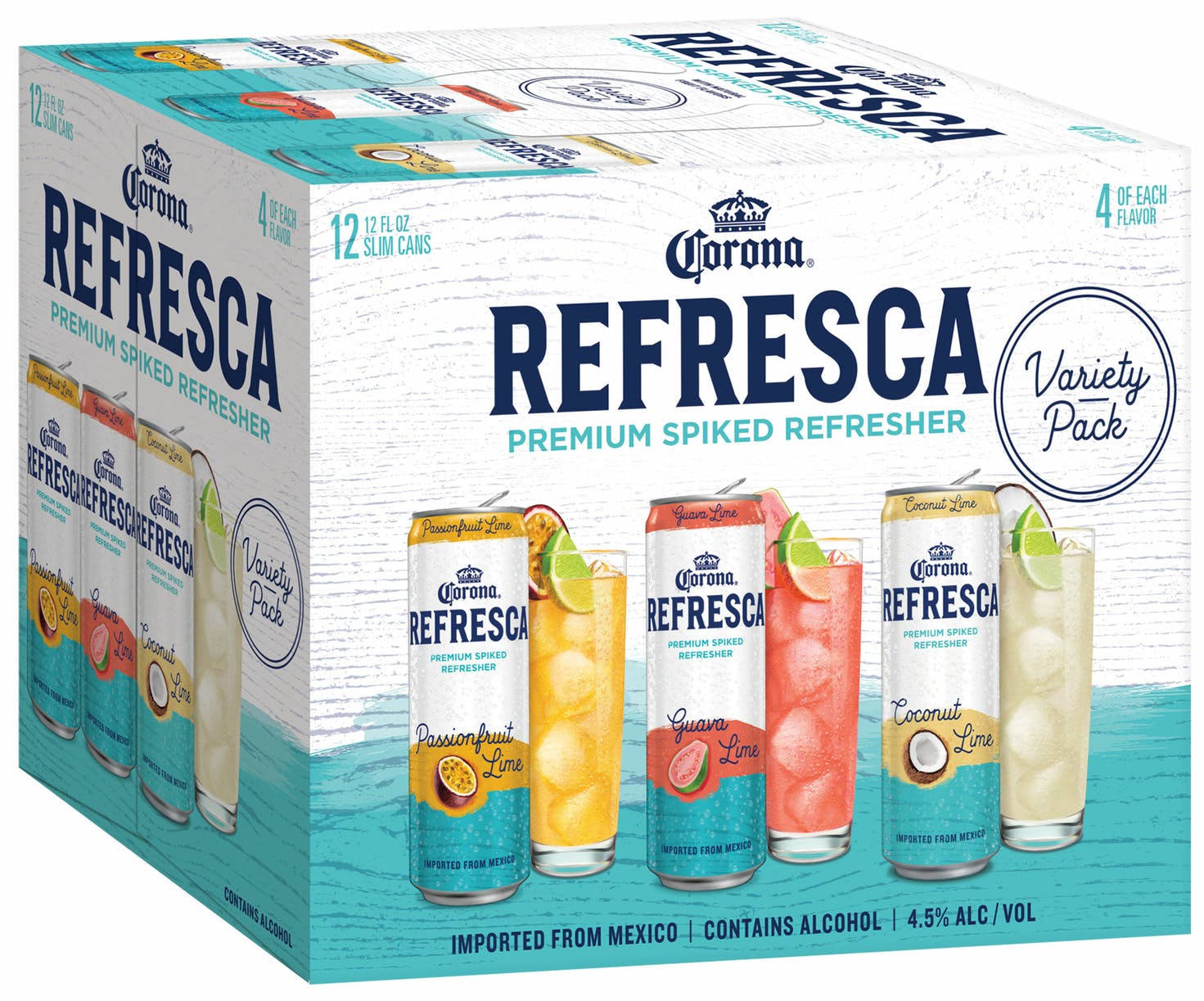 images/beer/HARD SELTZER, CIDER/Corona Refresca Variety Pk.jpg